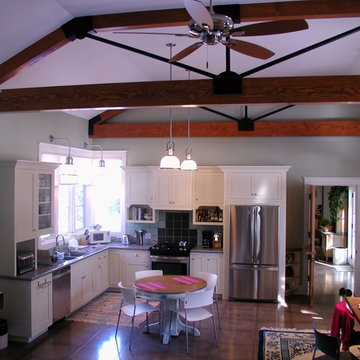 Transitional Open Kitchen