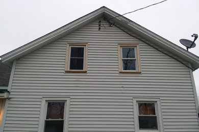 Replacement windows and new sills