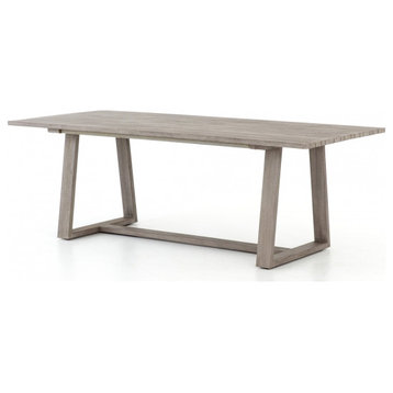 Atherton Outdoor Dining Table - Grey