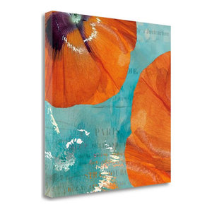 Joyful Bloom Ii By Sabine Berg Giclee Print On Gallery Wrap Canvas 35 X35 Contemporary Prints And Posters By Virventures
