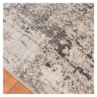 Uttermost Cameri Silver Rug, 5'x7' - Contemporary - Area Rugs - by ...