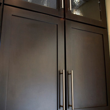 Mouser Centra in Select Alder wood Espresso stain