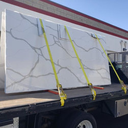 Calacatta gold Quartz - Kitchen Countertops