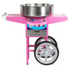 Cotton Candy Machine Cart and Electric Candy Floss Maker - Commercial Quality
