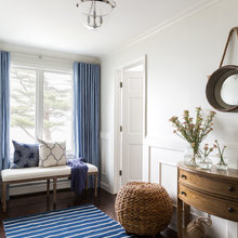 Blue and White