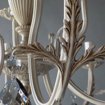 Carol's kitchen Italian handmade chandeliers