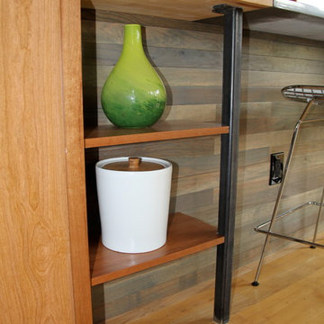 Kitchen Island, Pickled Wood