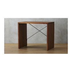 acacia wood console | CB2 - Side Tables And End Tables