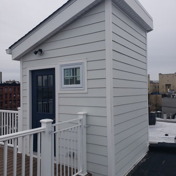 New Roof Deck, Kitchen and Bathroom Remodel on Garden Street in Hoboken