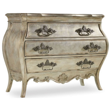 Hooker Furniture 5413-90017 46-1/4"W 3 Drawer Hardwood Dresser - Bardot Aged