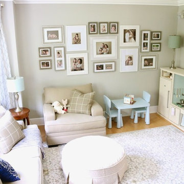 Sophisticated New England Playroom