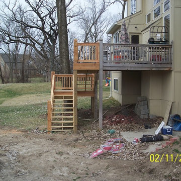 Meinholdt - Cedar deck in Kansas City