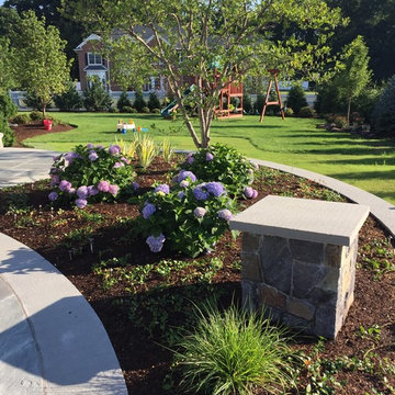Traditional Residential Landscaping and Paving