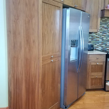 Custom details like a pull-out pantry help you maximize your space.