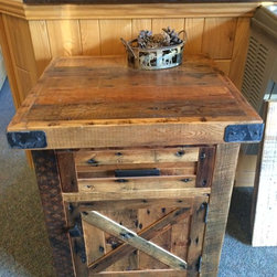 Reclaimed Hemlock Night Stand--Furniture and Table - Products