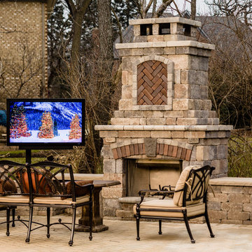 Naperville outdoor TV