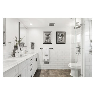 Huntington Whole House Remodel - Transitional - Bathroom - New York ...