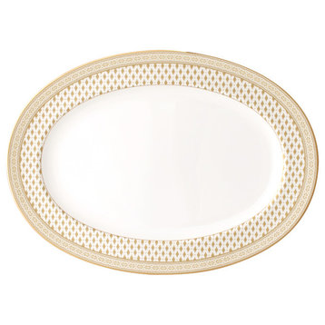 Granada Gold Oval Platter