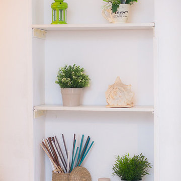 PROGETTO HOME STAGING PER TRILOCALE IN VENDITA - SOGGIORNO