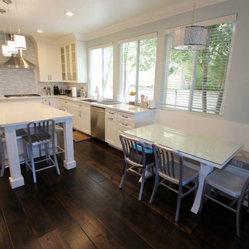 78 - San Clemente Kitchen Remodel with Custom Cabinets & Wood Floor