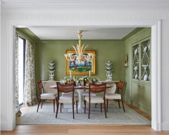 Buffet wall decorating