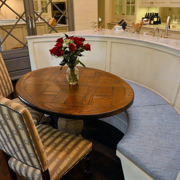 Kitchen Table Nook with Bench Seating