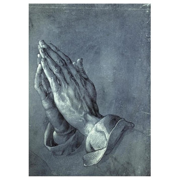 "Praying Hands" Digital Paper Print by Albrecht Durer, 18"x24"