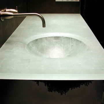 Quilted Integral Sink