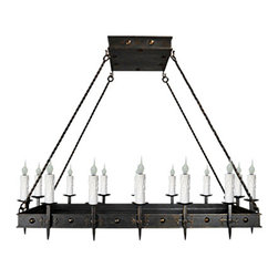 CH-173 Hand Made Iron Chandelier Designs - Chandeliers