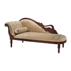 50 Most Por Victorian Chaise Lounge Chairs For 2019 Houzz Design Toscano Swan Fainting Couch Left Version Indoor Chaise Lounge Chairs