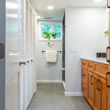 Hillside Ave Basement Bathroom
