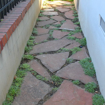 Broken Flagstone Walkway