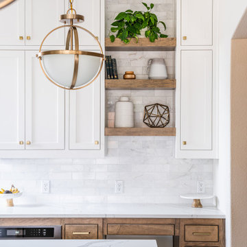 Modern Farmhouse Kitchen, Master Bath Remodel | Prosper, TX