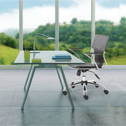 Fine Mod Imports Elegant Office Chair - SKU: FMI2213-black - Office Chairs
