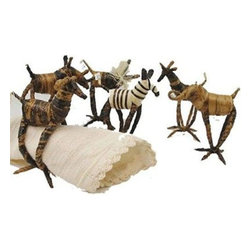 Esther Kariuki (T) - Banana Fiber Napkin Rings - Esther Kariuki (T) - Napkin Rings