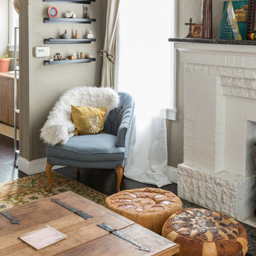 My Houzz: Culture and Art in an Updated 1924 Craftsman in Oakland