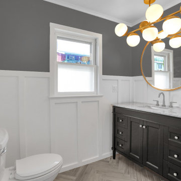 Grateful Gray Bathroom
