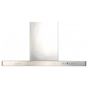 Cyclone Stainless Steel Ultra-Quiet Wall-Mount Range Hood, Stainless Steel, 30"