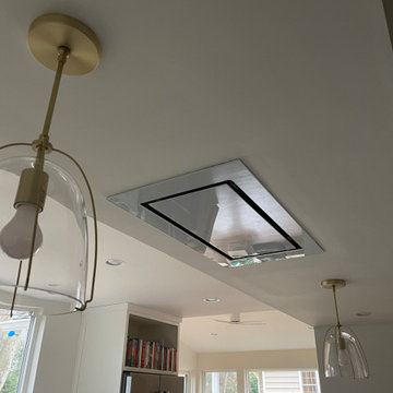 Flush mount range vent
