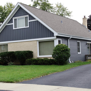 Elmhurst, IL Ranch Style Exterior Remodel