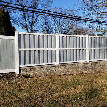 Colorado Semi Private Vinyl Fence