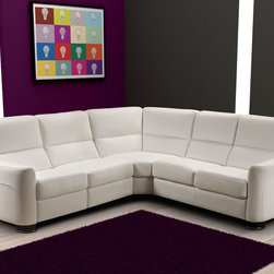 Reclining Sectional Sofa Sinatra by Seduta d'Arte Italy - $3,579.00 - Sectional Sofas