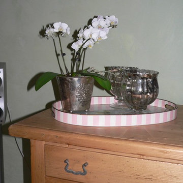Wohnzimmer mit Glätttechnik