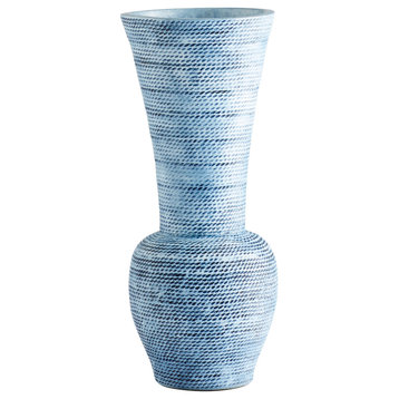 Hopewell Vase, Blue Large