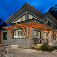 West Facade Door Awning