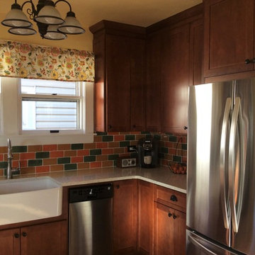 Rich Maple Shaker Cabinets