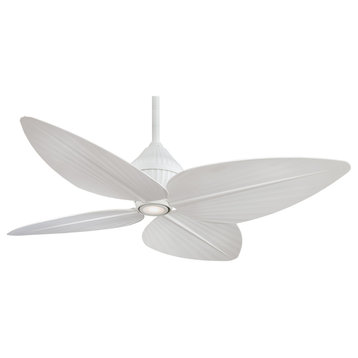 Minka Aire Gauguin 52 in. LED Indoor/Outdoor White Ceiling Fan
