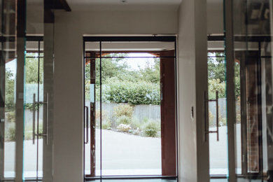 Modern entrance in Kent.