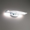 WAC Lighting Wave 17" 1-Light 3000K Aluminum Bathroom Vanity Light in Chrome