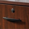 Pemberly Row Contemporary Engineered Wood File Cabinet in Classic Cherry